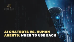 AI Chatbots vs. Human Agents: When to Use Each